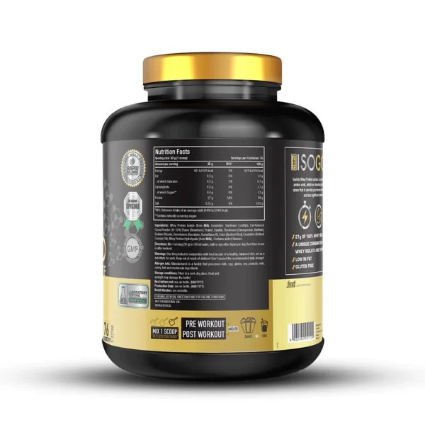 One Science Nutrition ISO Gold Protein 5Lbs - Image 2