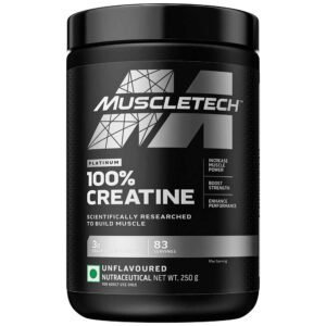 MuscleTech Platinum 100% Creatine, 250 g
