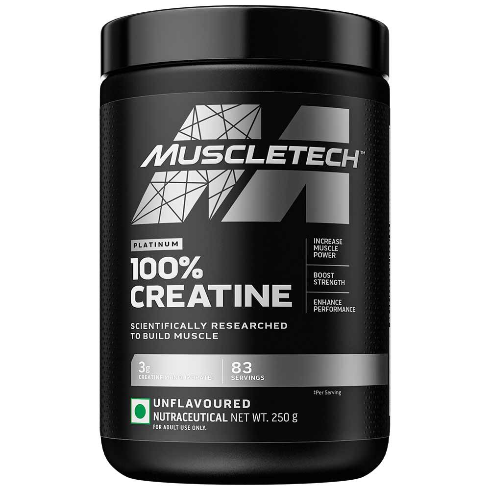 MuscleTech Platinum 100% Creatine, 250 g