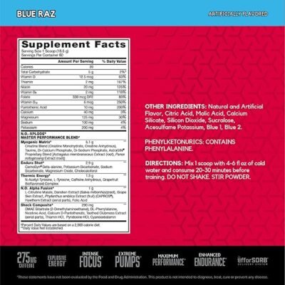 BSN: No-Xplode 2.0: (60 serv) Free T-shirt - Image 2