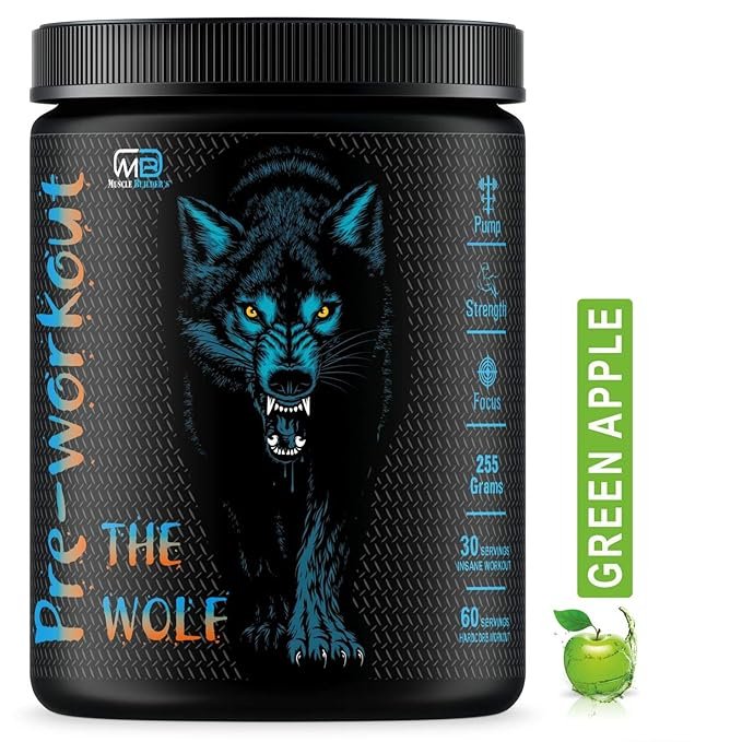 M B Muscle Builder's The Wolf Pre Workout - 30servings