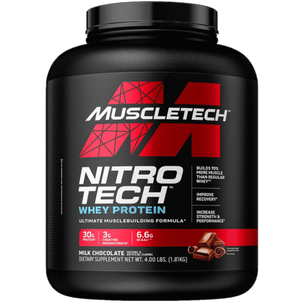 MuscleTech NitroTech Performance Series Whey Protein - 4 Lbs