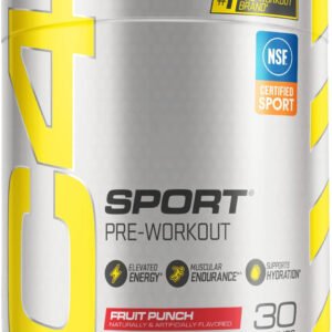 Cellucor, C4 Sport, Pre-Workout, Fruit Punch, 30 Ser 7.4 oz (210 g)