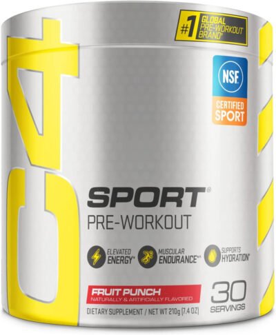 Cellucor, C4 Sport, Pre-Workout, Fruit Punch, 30 Ser 7.4 oz (210 g)