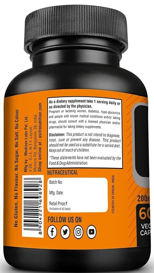 AS-IT-IS Caffeine 60 Capsules - Image 2