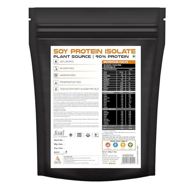 AS-IT-IS Soy Protein Isolate 500gm - Image 2