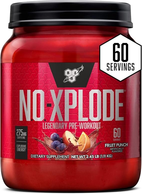BSN: No-Xplode 2.0: (60 serv) Free T-shirt