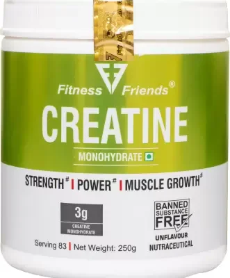 Fitness Friends Creatine Monohydrate Creatine (250 g, unflavoured)