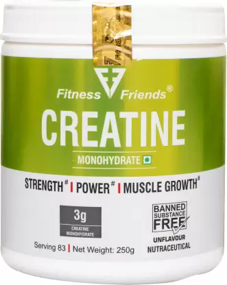Fitness Friends Creatine Monohydrate Creatine (250 g, unflavoured)