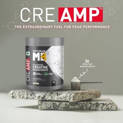 MuscleBlaze Creatine Monohydrate CreAMP, 250 g (0.55 lb) - Image 5