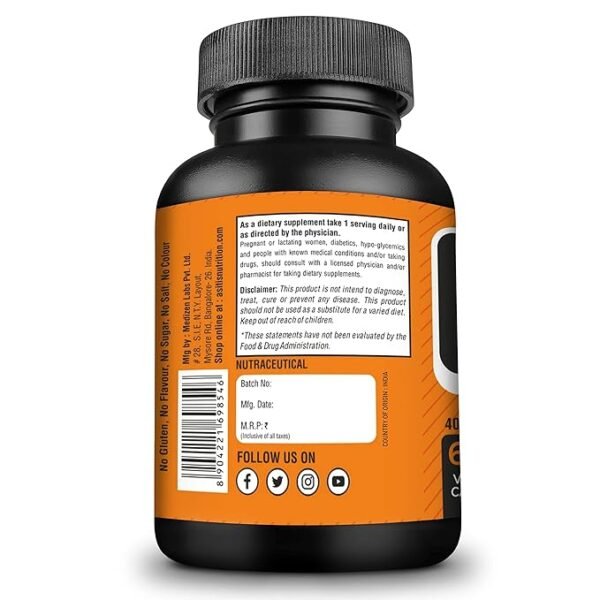 AS-IT-IS Silymarin Milk Thistle 60 capsules - Image 3