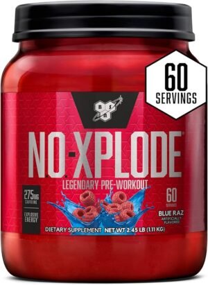 BSN: No-Xplode 2.0: (60 serv) Free T-shirt