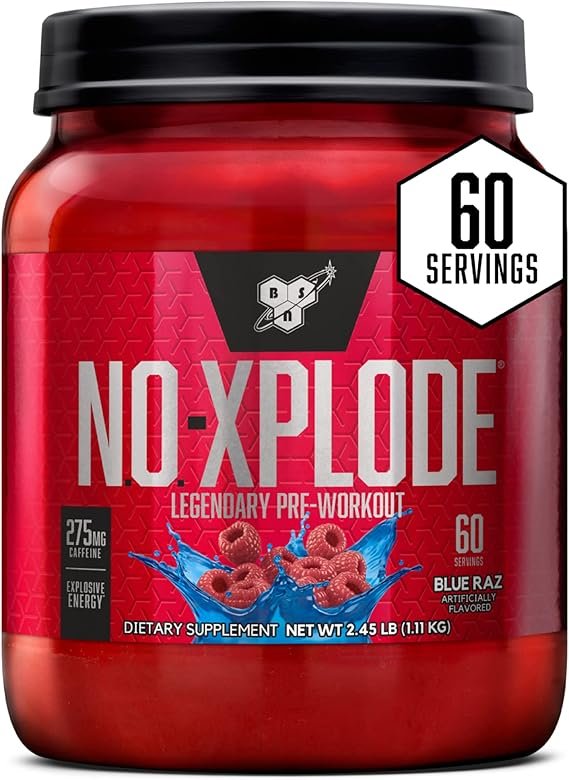 BSN: No-Xplode 2.0: (60 serv) Free T-shirt