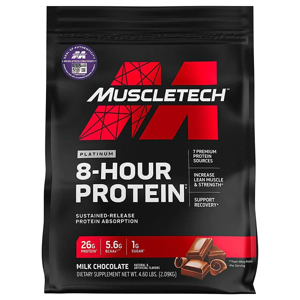 MuscleTech Platinum 8-Hour Protein, 4.6lb