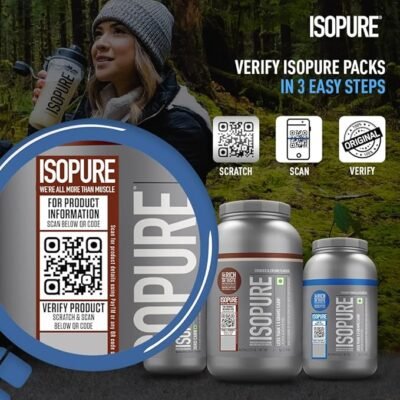 Isopure Low Carb 100% Whey Protein Isolate Powder - 1 Kg (2.2 Lb) - Image 4