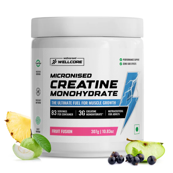 Wellcore Micronised Creatine Monohydrate 307g 83servings