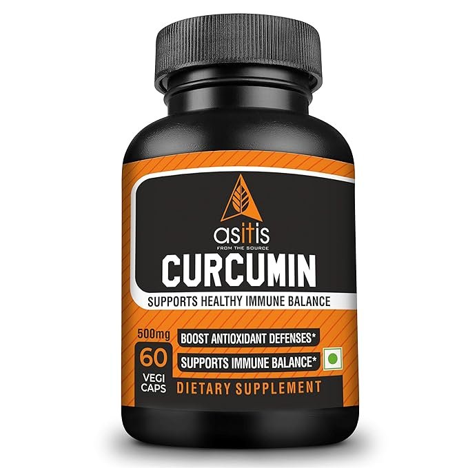 AS-IT-IS Nutrition Curcumin 60 Capsules