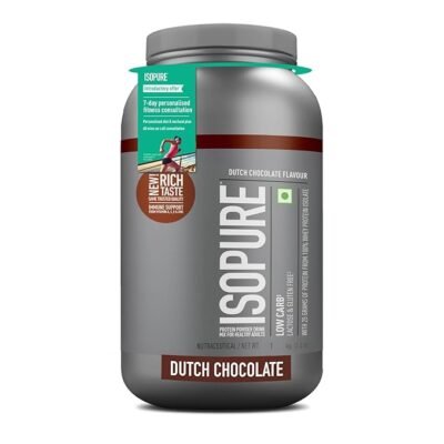 Isopure Low Carb 100% Whey Protein Isolate Powder - 1 Kg (2.2 Lb)