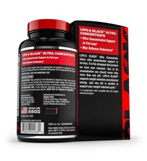 Nutrex Research Nutrex Lipo 6 Black Ultra Concentrate 60 Capsules - Image 2