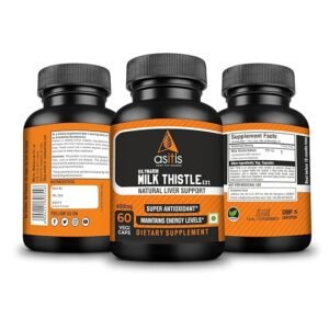 AS-IT-IS Silymarin Milk Thistle 60 capsules - Image 2