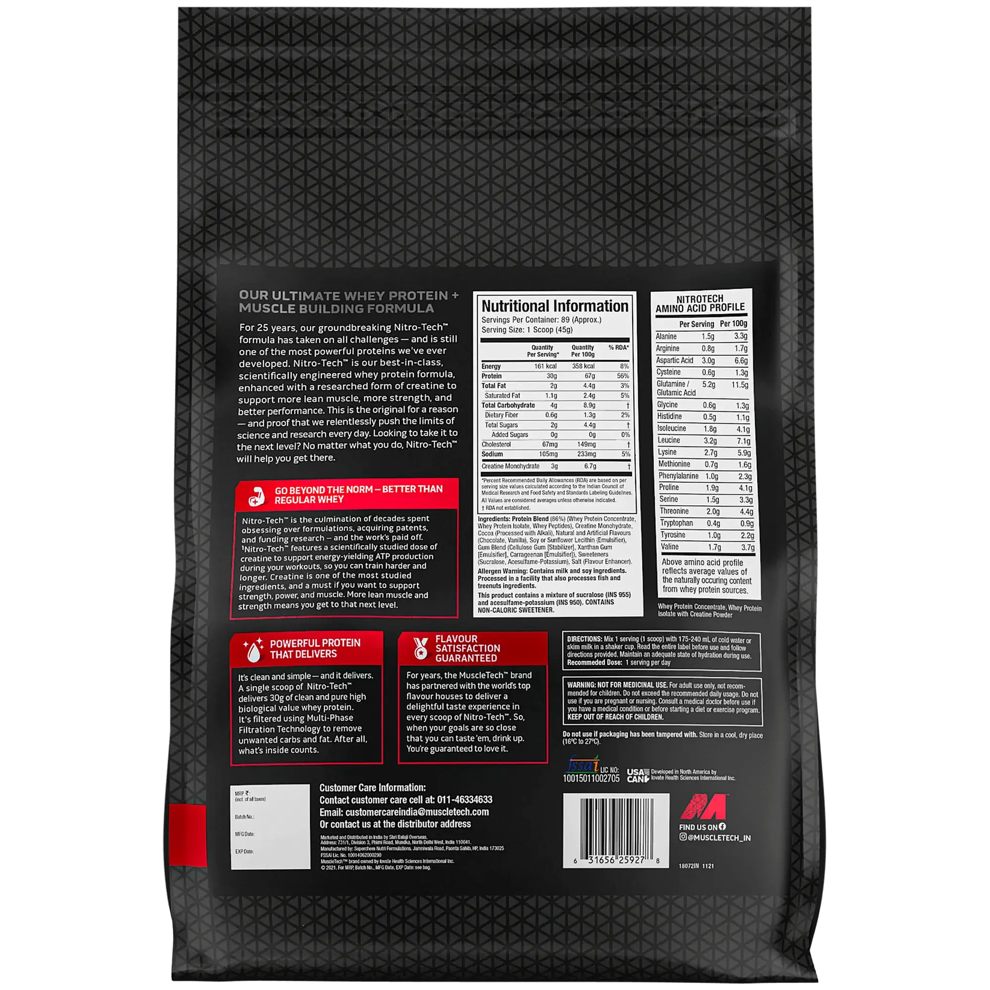 5b1fc224-56bd-4461-8f56-59cb5a81a782.webp MuscleTech NitroTech Whey Protein, 4 kg - Image 2