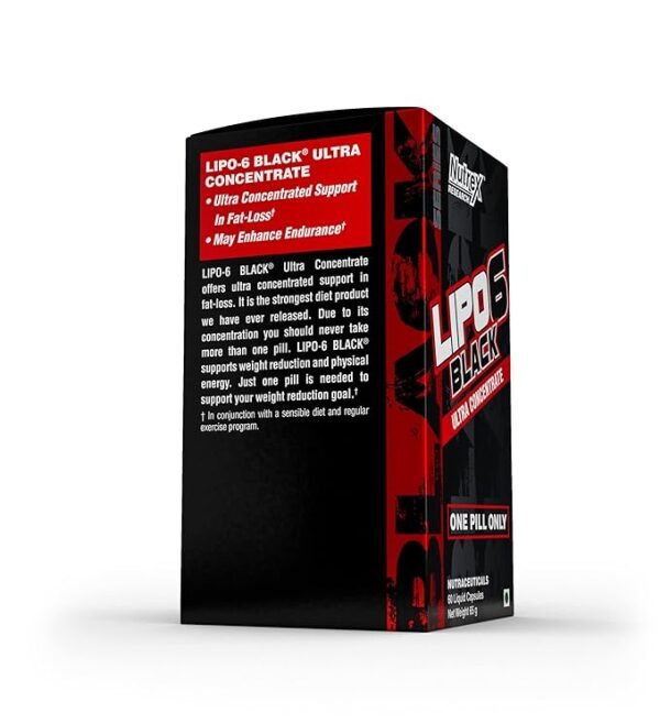 Nutrex Research Nutrex Lipo 6 Black Ultra Concentrate 60 Capsules - Image 3