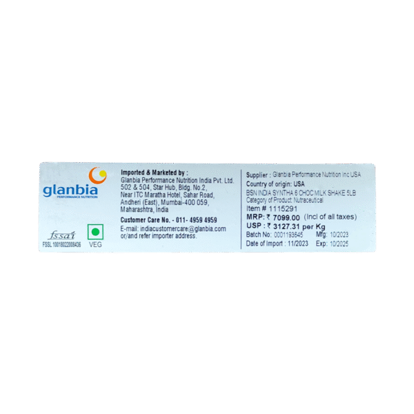BSN: Syntha-6 Isolate: 5lb - Image 3