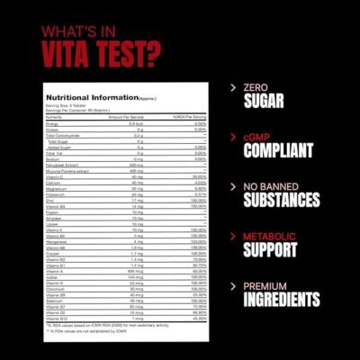 ProSupps Vita Test Men's Multivitamin - Image 3