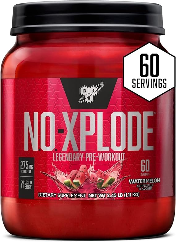 BSN: No-Xplode 2.0: (60 serv) Free T-shirt