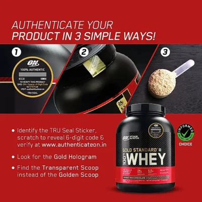 Optimum Nutrition Gold Standard 100% Whey Protein Powder 4 kg - Image 4