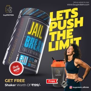 Combo Offer - Freek labs Jail break pre & Get Free Shaker