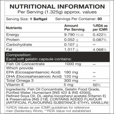 IN2 Omega 3 & Vitamin E - Image 2