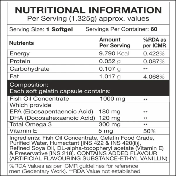 IN2 Omega 3 & Vitamin E - Image 2