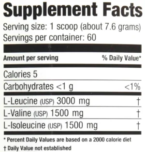 Ultimate Nutrition BCAA Powder 455 g - Image 2