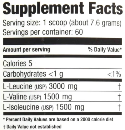 Ultimate Nutrition BCAA Powder 455 g - Image 2