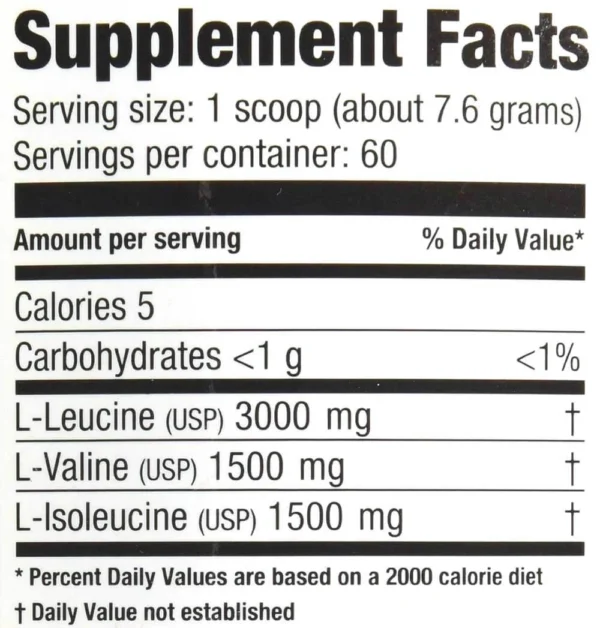 Ultimate Nutrition BCAA Powder 455 g - Image 2