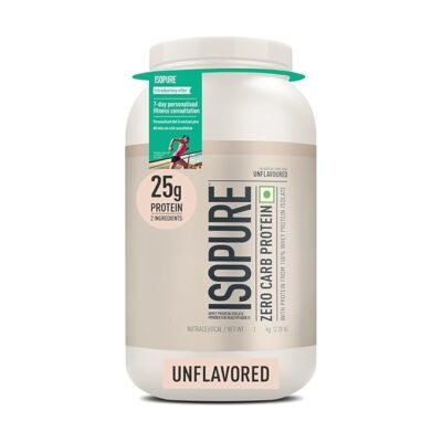 Isopure Zero Carb Protein - 1 Kg (2.2 Lb), Unflavoured - Image 6
