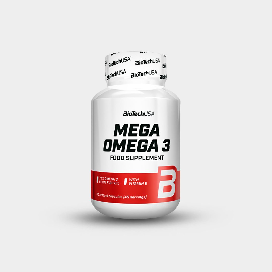BiotechUSA Mega Omega-3 | 90 softgels