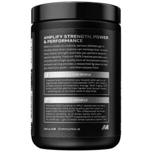 MuscleTech Platinum 100% Creatine, 250 g - Image 2