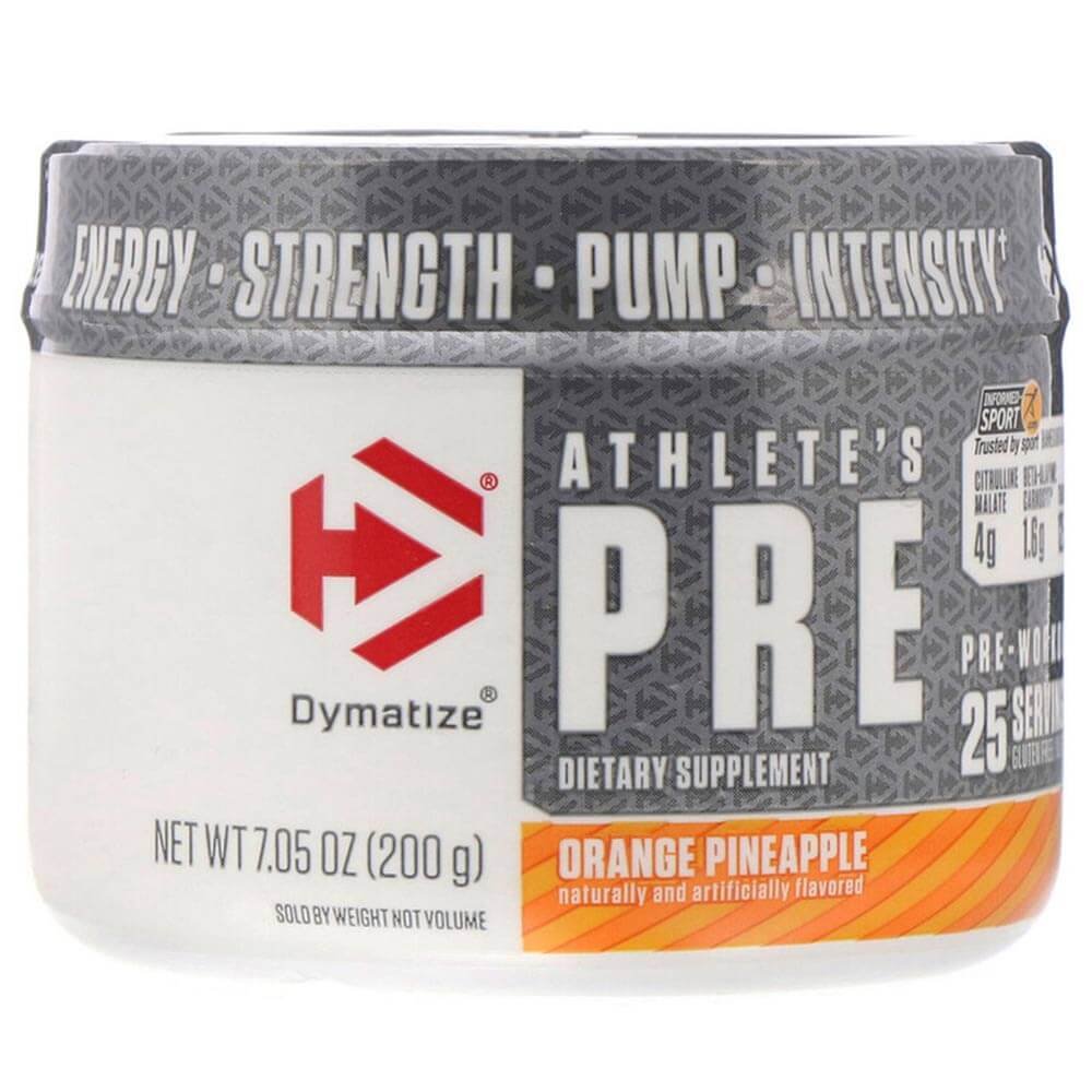 Dymatize Atheletes Pre Workout, 200 g
