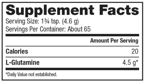 Dymatize Glutamine, 300g - Image 2