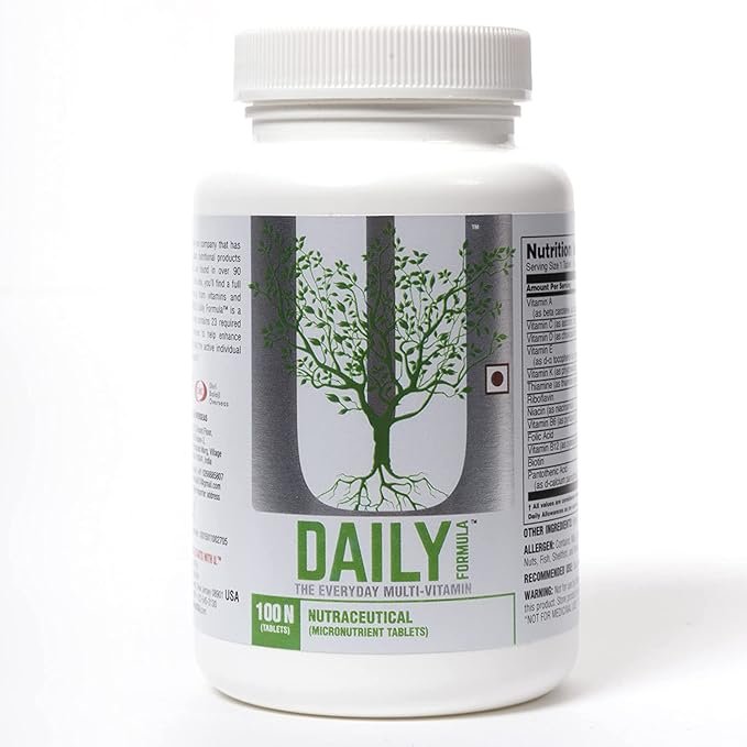 Universal Nutrition Daily Formula - 100 Tablets