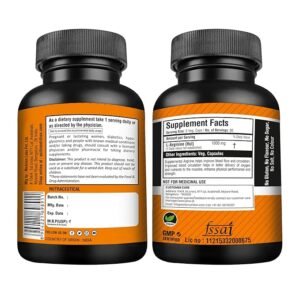 AS-IT-IS L-Arginine 60 Capsules - Image 2
