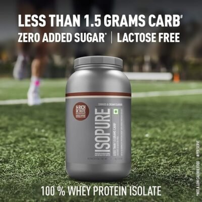 Isopure Low Carb 100% Whey Protein Isolate Powder - 1 Kg (2.2 Lb) - Image 5