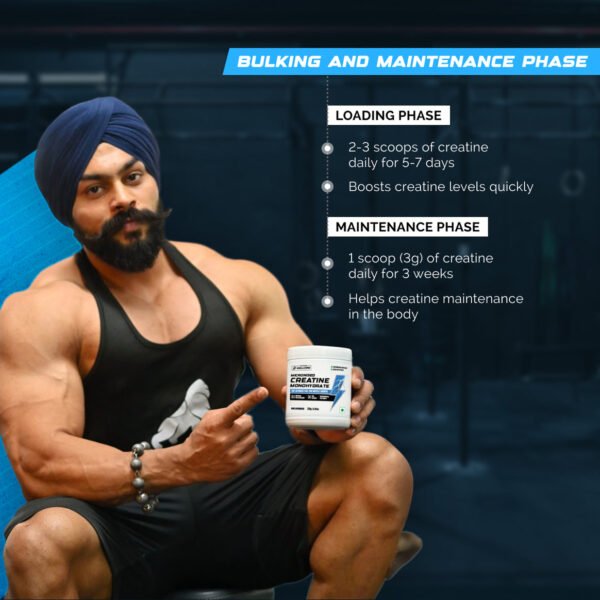 Wellcore - Micronised Creatine Monohydrate (100g, 33 Servings) - Image 4