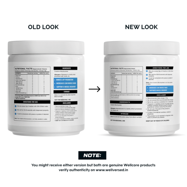 Wellcore - Micronised Creatine Monohydrate (100g, 33 Servings) - Image 7