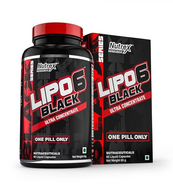 Nutrex Research Nutrex Lipo 6 Black Ultra Concentrate 60 Capsules - Image 6
