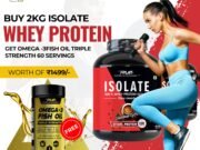 Combo Offer - Buy RUN 2Kg Isolate and Get Free RUN Omega-3 Fish Oil