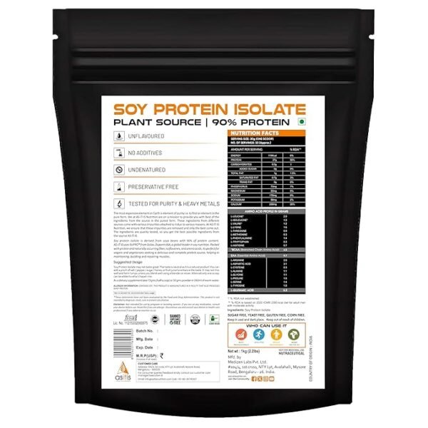 AS-IT-IS Soy Protein Isolate 1kg - Image 2
