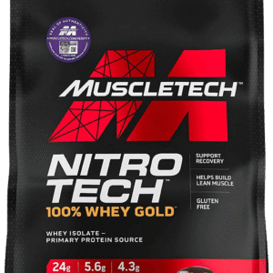 MuscleTech Nitrotech 100% Whey Gold - 8.8 Lbs (4 Kg)